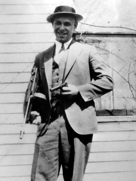 He became a folk hero to some during the Depression, as he targeted banks that were seen as symbols of greed and corruption.