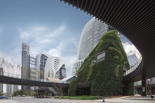A city built with future technology