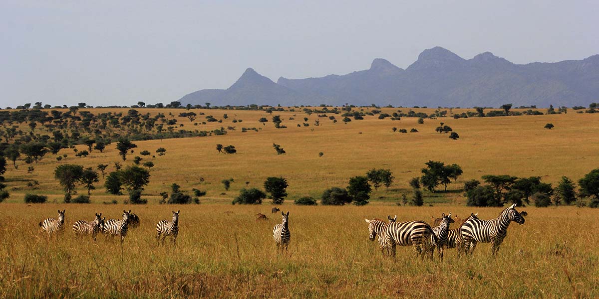 located in western Uganda