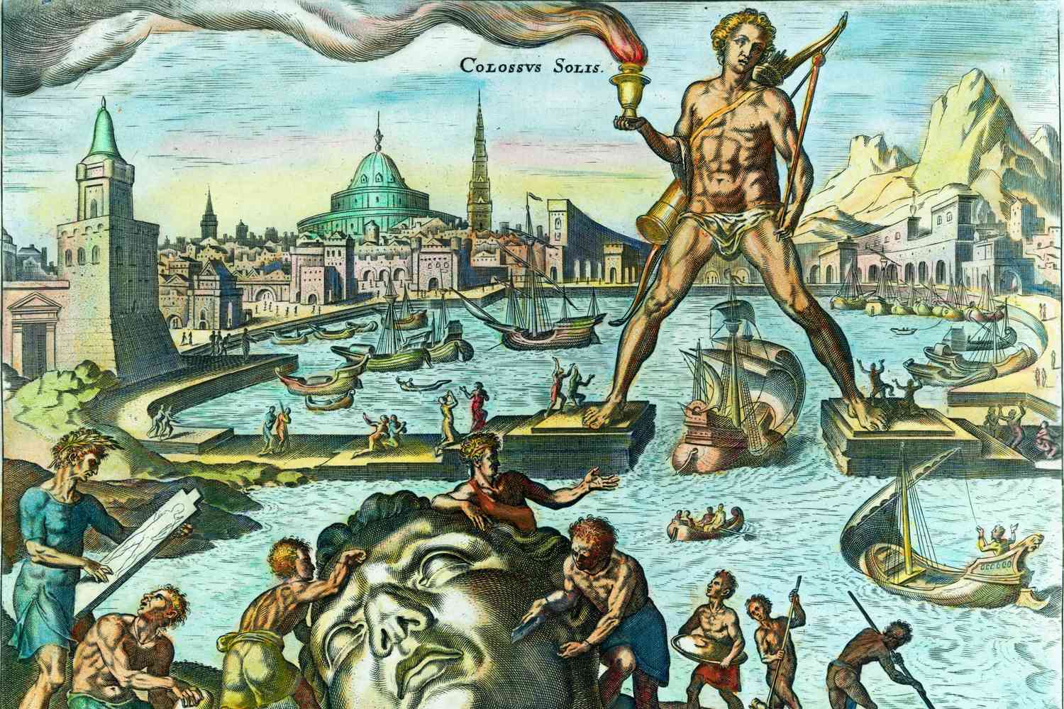 the colossus of rhodes