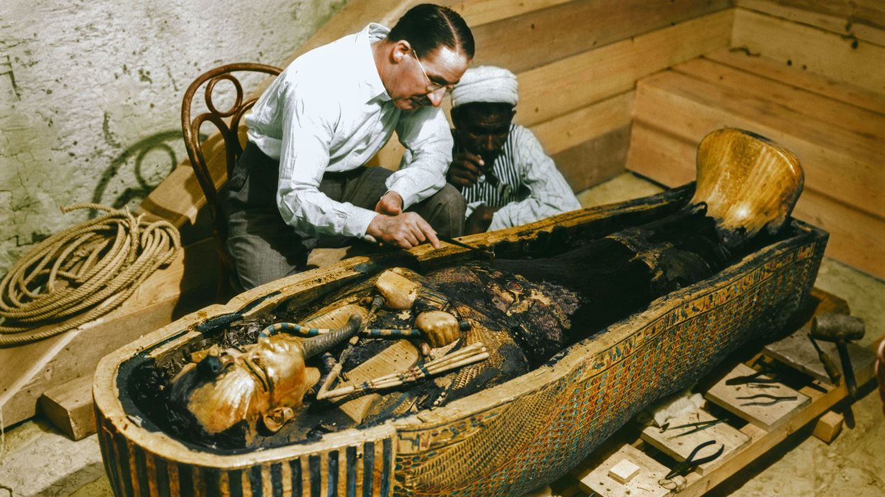 It can be attributed to the discovery of the tomb of Tutankhamun, also known as King Tut. 