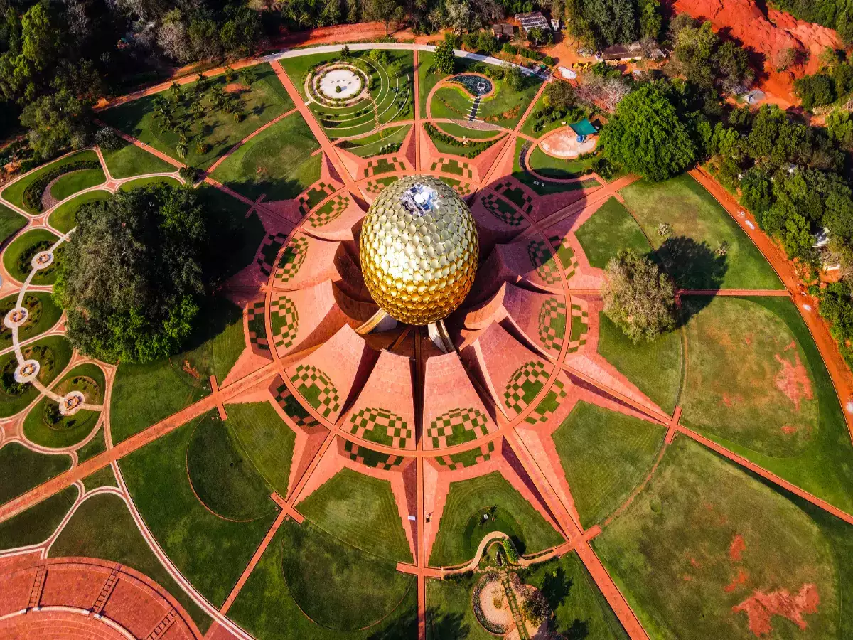 A sustainable community based on the principles of unity, diversity, and spiritual evolution.